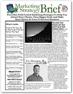 Monthly Marketing Strategy Brief